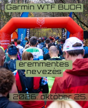 ÉREMMENTES terep 7 km  Garmin WTF BUDA 2026